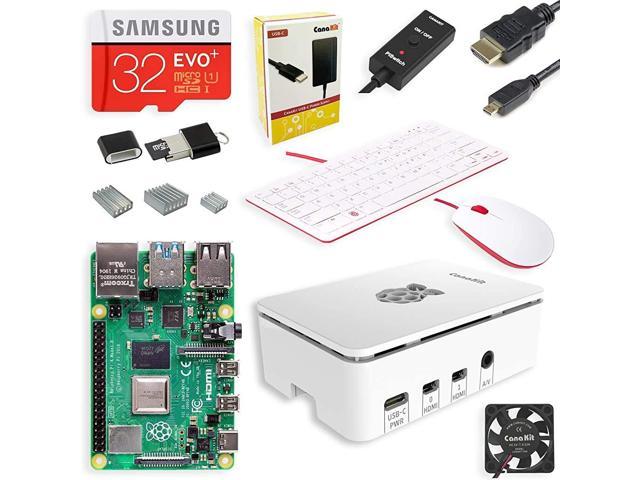 CanaKit Raspberry Pi 4 Complete Desktop Starter Kit (8GB RAM) - Newegg.com