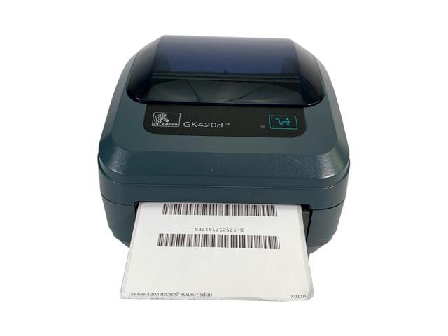 Refurbished Zebra Gk420d Direct Thermal Barcode Printer Usb Lan Gk42 202210 000 No Adapter 1891