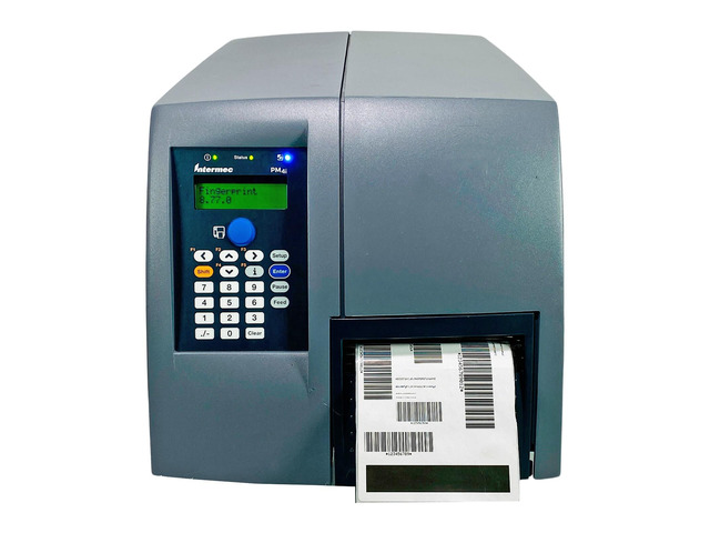 Intermec EasyCoder PM4i Thermal Transfer Label Printer USB LAN Parallel ...