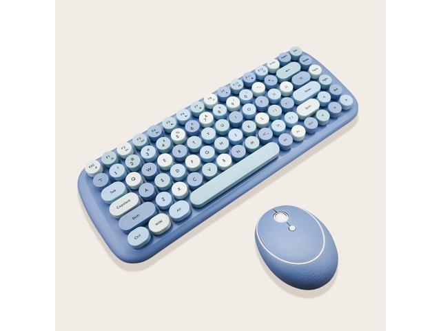 Fashion Pink Keyboard and Mouse Computer PC Accessories 2.4G Wireless ...