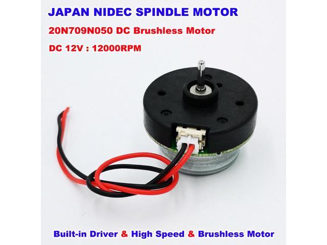 Japan Nidec Outer Rotor Brushless Spindle Motor High Speed Built-in ...