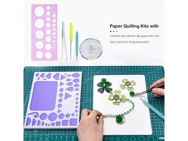 morphine In most cases Attach to DIY Paper Quilling Tools Kit Tweezer Quilling Ruler Needles Rolling Pen  Hamdmade Crafts Paper Decoration Tool Quilling Paper Set - Newegg.com