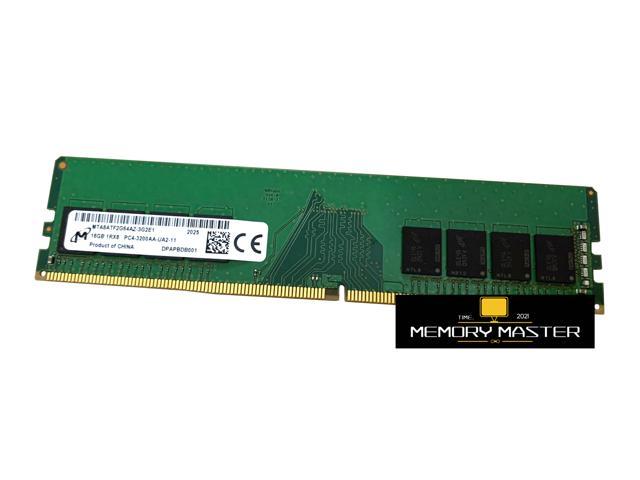 Micron MTA8ATF2G64AZ-3G2E1 16GB DDR4-3200 RAM PC4-25600 NONECC UDIMM Desktop Memory RAM