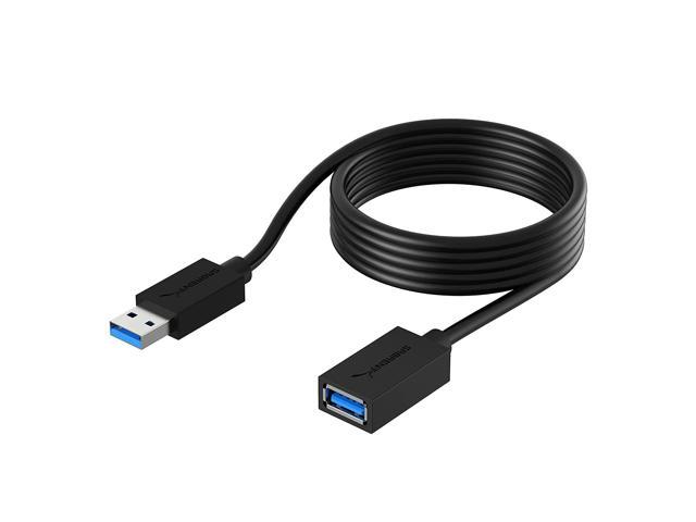 SABRENT USB Extension Cable 6 Ft, USB 3.0 Type A Male to