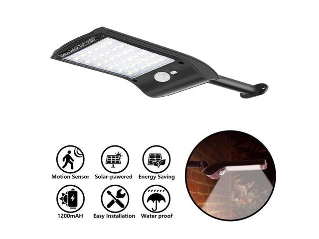 Solar Lights Outdoor, New Generation 36 LED Super Bright Solar Motion Sensor Security Lights, Wireless Waterproof Wall Lights with Rotatable Mounting Pole for Garden Driveway Patio Yard Walkway