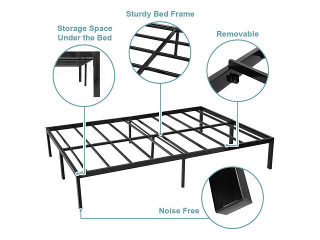 Metal Platform Bed Frame With Storage, Tatago Bed Frame Assembly Instructions