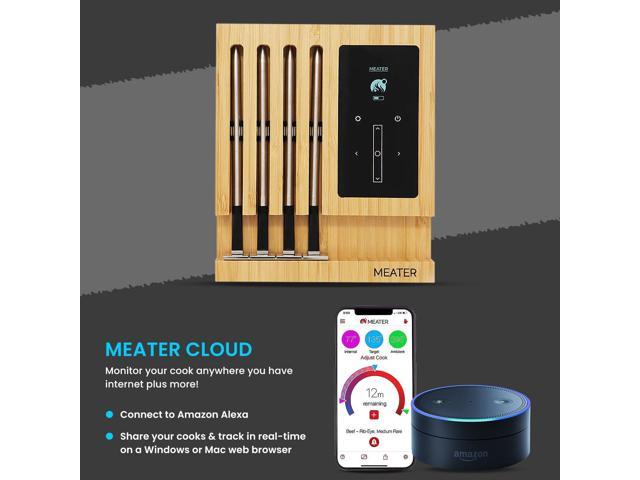 MEATER Block 4-Probe WiFi Smart Meat Thermometer 165ft