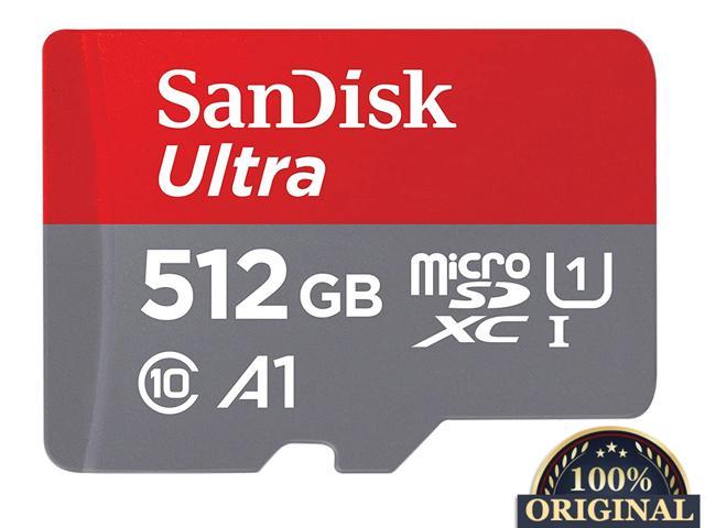 100% Original 512GB SanDisk Micro SD Card with Adapter TF Card Read ...