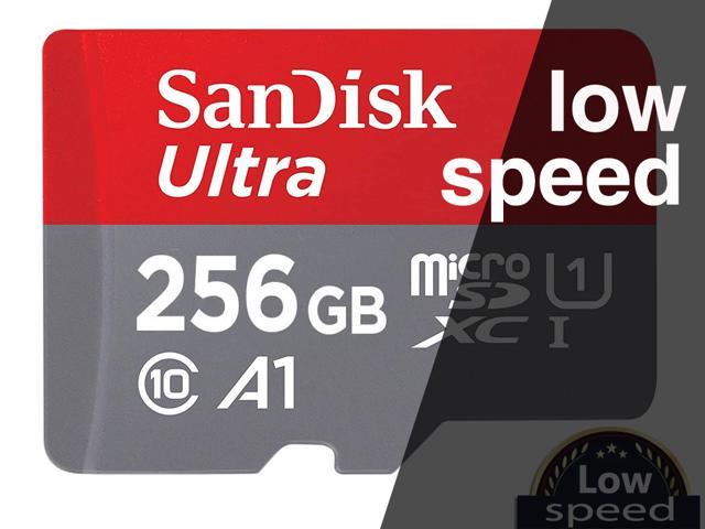 Low speed 256GB SanDisk Micro SD Card Read Speed Up to 60MB/s TF Card memory card for samrt phone and table PC Camera Drone