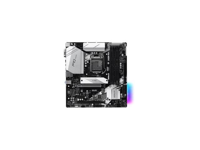 ASRock B460M PRO4 LGA 1200 Intel B460 SATA 6Gb/s Micro ATX Intel Motherboard