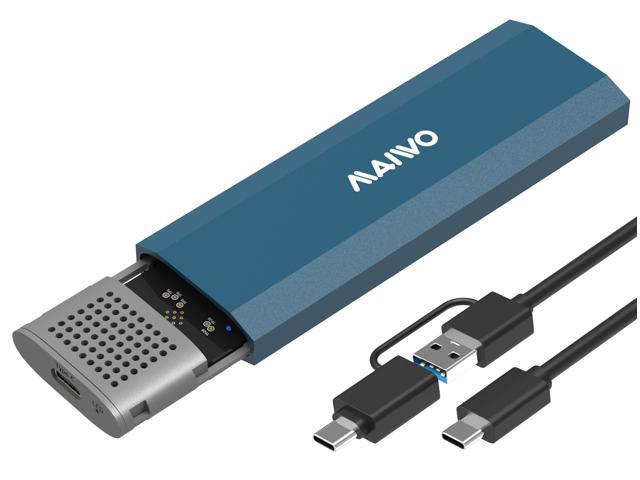 M.2 NVMe M-Key PCIe SSD to USB 3.1 Type-C 10Gbps Adapter External Enclosure Case 