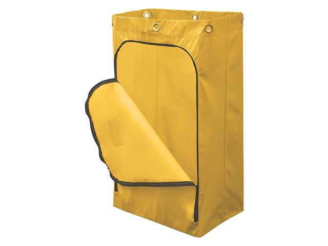 Rubbermaid Yellow Vinyl Replacement Bag, 1 EA Yellow Vinyl 1966719 ...