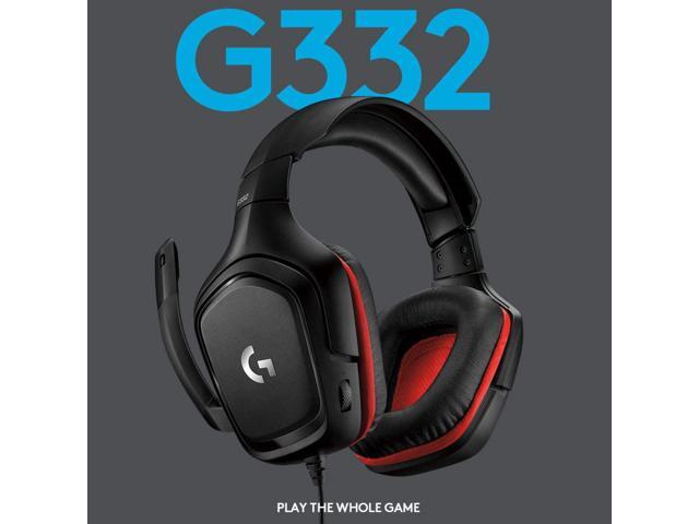 Logitech Wired Gaming Headset, Flip-to-Mute Mic - Black - Newegg.com