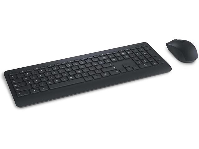 Microsoft Wireless Keyboard and Mouse Combo Desktop 900 - Black ...