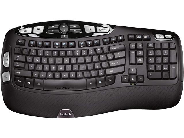 Logitech K350 Wireless Keyboard - Black - Newegg.com