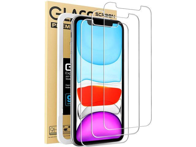 Compatible with iPhone XR Screen Protector, IPhone 11 Screen protector,Tempered Glass Film for Apple iPhone XR and iPhone 11, 3-Pack Clear