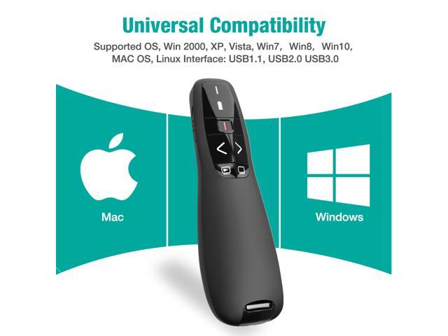 Wireless Optical Mouse,2.4G Handwriting Pen Mouse Portable PPT clicker with Type C OTG Micro USB OTG Adapter fit for MacBook Tablet PC Laptop Mobile Phone 