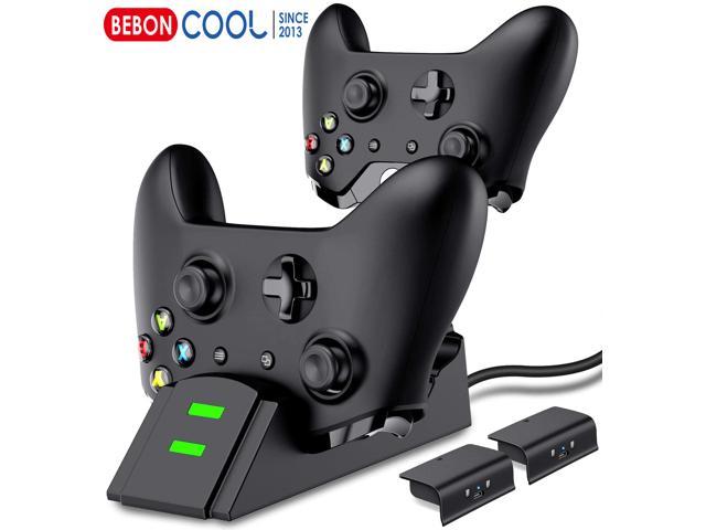 Halloween heel Uitstekend Xbox one Controller Charger Battery Packs, Controller Charging Station  Compatible with Xbox One/One S/One X/One Elite, Charger for Xbox One  Controller Battery Pack with 2 x 1200mAh Battery Packs - Newegg.com