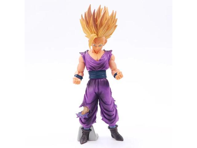 32cm Dragon Ball Figure Super Saiyan Trunks Anime Figure Purple