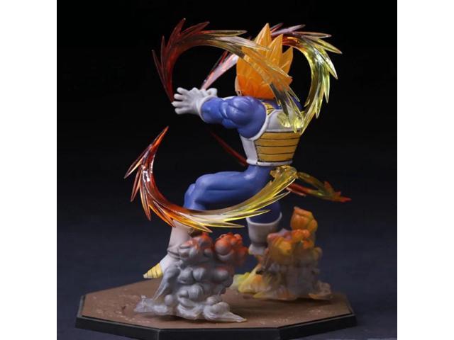 15cm Anime Dragon Ball Z Dragonball Super Saiyan Vegeta Battle State Final  Flash PVC Action Figure Model Toy