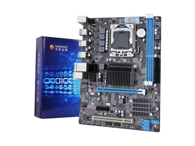 HUANANZHI X58 2.0 motherboard supports LGA1366 series processors and USB2.0*8, which can be connected to 2*USB2.0