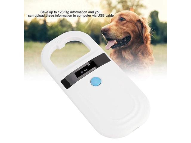 Pet Tag Reader ABS Plastic Pet Scanner High Performance High Brightness Screen for Dog Pet