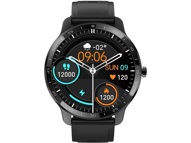 2021 New Version Smart Watch for Android Phones Compatible with iPhone Samsung, Fitness Watch with Heart Rate Monitor and Sleep Monitor, Step/Distance/Calorie Counter smartwatch for Men Women