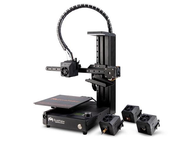 Photo 1 of EcubMaker TOYDIY 4-in-1 3D Printer (Dual-Color 3D Printing/Laser Engraving/CNC Carving), Auto Leveling, Upgraded Version(180 x 180 x 180mm)