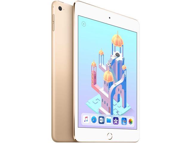 Refurbished: Apple iPad mini 4 (128GB, Wi-Fi, Gold) - Newegg.com