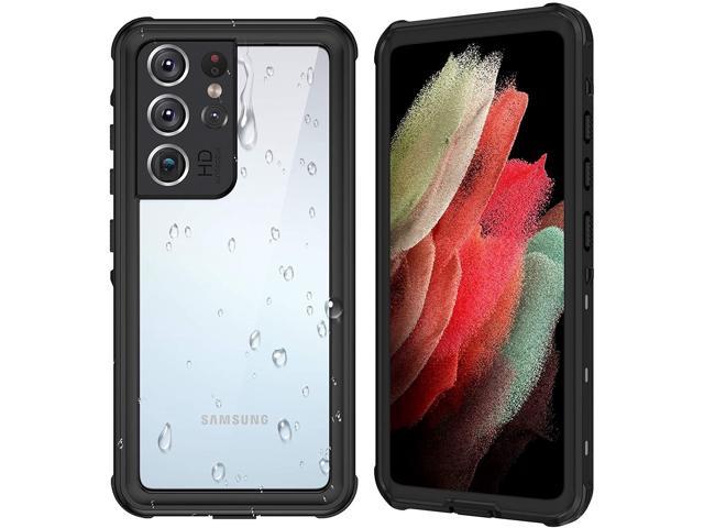 Designed For Samsung Galaxy S21 Ultra Slim Waterproof Case 5g Built In Screen Protector Ip68 Underwater Full Body Seal Cover Clear Sound Anti Scratch For Samsung Galaxy S21 Ultra 5g 6 8 Black Newegg Com