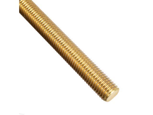 Right Hand Threads M6 x 250 mm Fully Threaded Brass Rod 