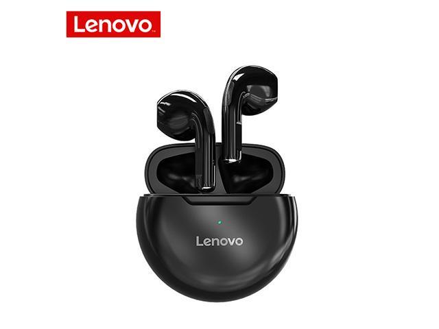 Original Lenovo HT38 TWS Bluetooth Earphone 9D Stere Wireless Bluetooth Headphones AI Control Mini Earbuds Stereo bass With Mic Waterproof White