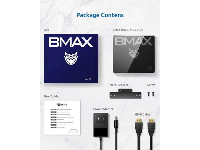 BMAX B2plus Desktop Mini PC with Intel Gemini Lake N4120 Intel 9th