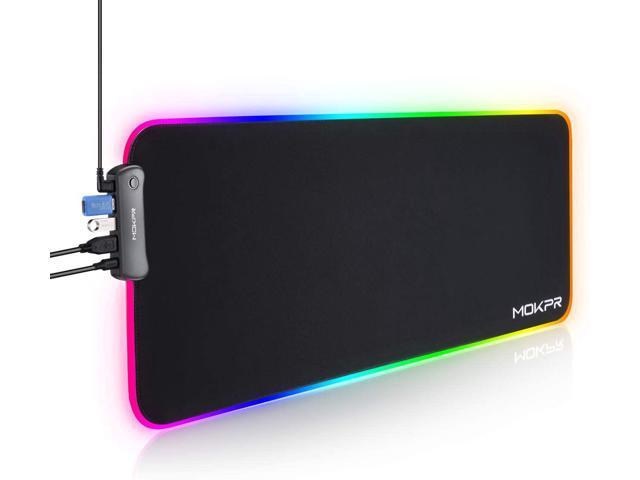 rgb mouse pad with usb port