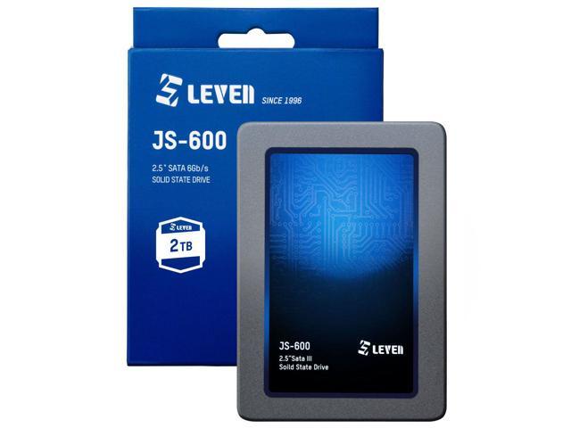 LEVEN SSD 1TB 3D NAND TLC SATA III Internal Solid State Drive - 6 Gb/s, 2.5 inch /7mm (0.28") - up to 560MB/s - Compatible with Laptop & PC Desktop - Retail 1 Pack - (JS600SSD1TB)