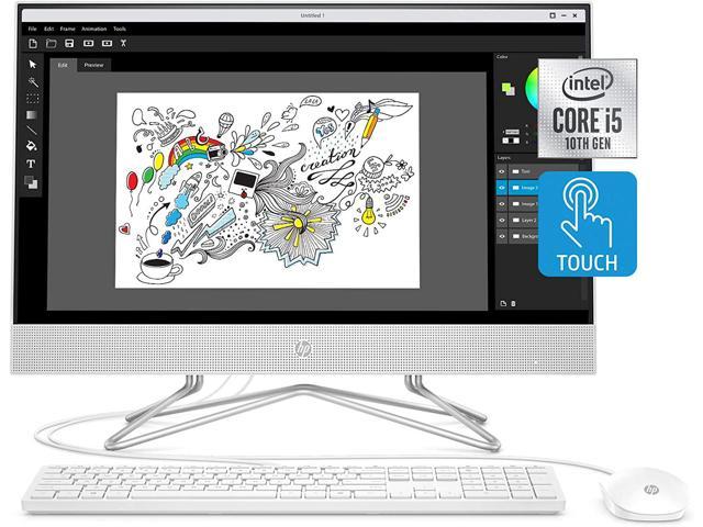 HP All-in-One Computer 24-df0170 Intel Core I5-1035G1 12GB DDR4 512 GB ...