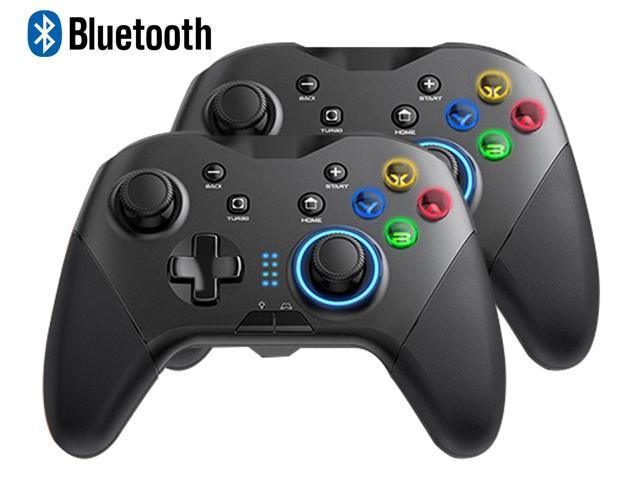 Arena ruilen Komkommer Wireless Bluetooth Gamepad Controller 2 Pcs Gaming Joystick for PC Computer Windows  7 8 10/Nintendo Switch/Android 4.0 UP/iOS, Motion Control, Dual Vibration,  M Buttons, TURBO Function - Newegg.com