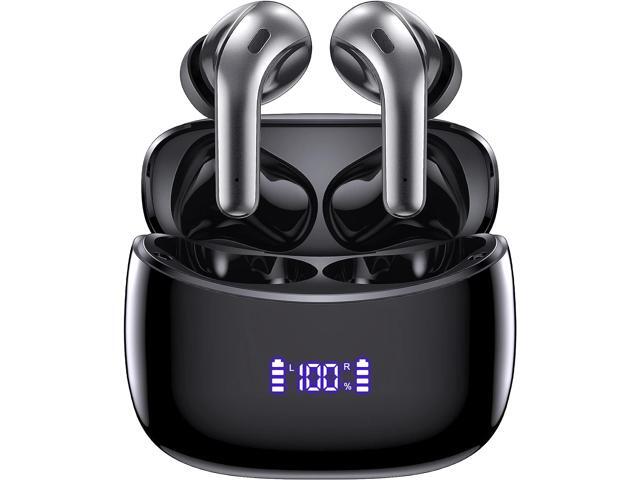 Wireless Earbuds Bluetooth Headphones 60H Playtime Ear Buds with LED Power Display Charging Case Earphones in-Ear Earbud with... 