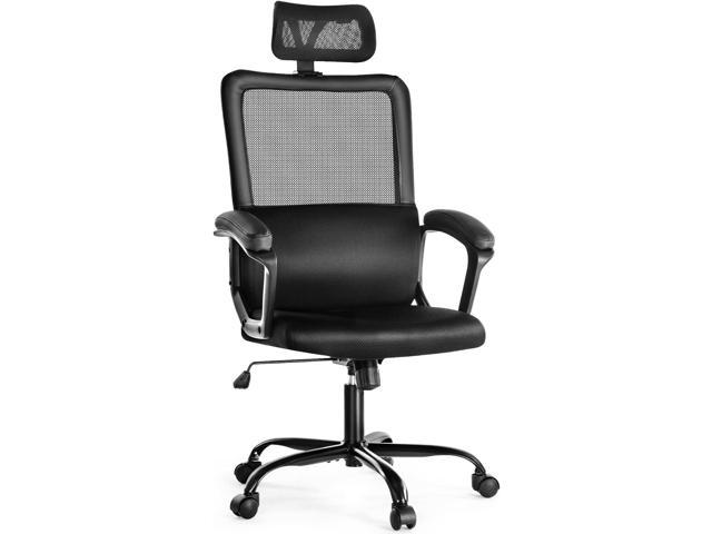 Smugdesk ergonomic office chair lumbar support best sale mesh chair computer desk task chair wit