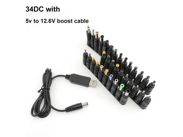 USB DC 5V to 9V/12V 1A 5.5mm x2.5mm Step UP Module Converter Adapter USB  Charge Power Boost cable wire for router powerbank p1