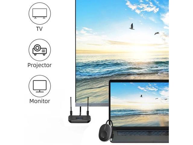 Transmisor HDMI inalámbrico de 50M, 4K, WiFi, HDMI, VGA, extensor de  pantalla, compartir interruptor de espejo, ordenador portátil, PC, TV,  Monitor Multi a 1
