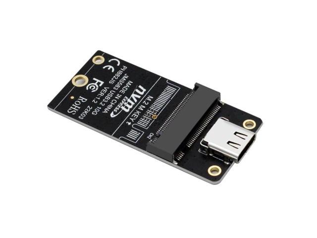 NVME to USB 3.1 Type-C Adapter M2 NVME SSD Adapter JMS583 10Gbps .2 to USB  3.1 Support m2 nvme SSD 2230/42/60/80 Dropship 