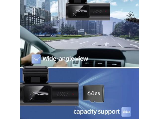 NeweggBusiness - 24H Monitor Wifi Car DVR HD 1080P Dash Cam Auto