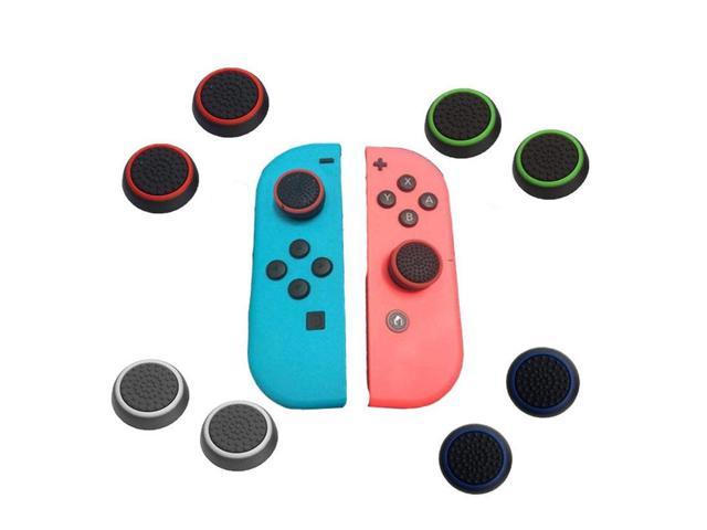 Insten 2 Pack Analog Silicone Thumbstick Grips & Caps For Nintendo Switch  Joy Con & Switch Lite Controller, Red : Target