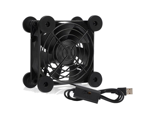 Router Fan DIY PC Cooler TV Box Cooling Silent Quiet DC 5V USB Power ...