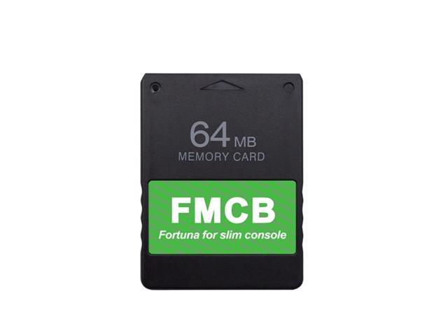 Free Mcboot for PS2 Memory Card for Slim Game Console SPCH-7 / 9xxxxx Series- FMCB Free Mcboot Your for PS2 - Plug and for Play(64M)