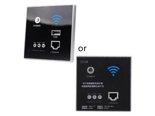 300Mbps 220V Power AP Relay Smart Wireless WIFI Repeater Extender Wall ...