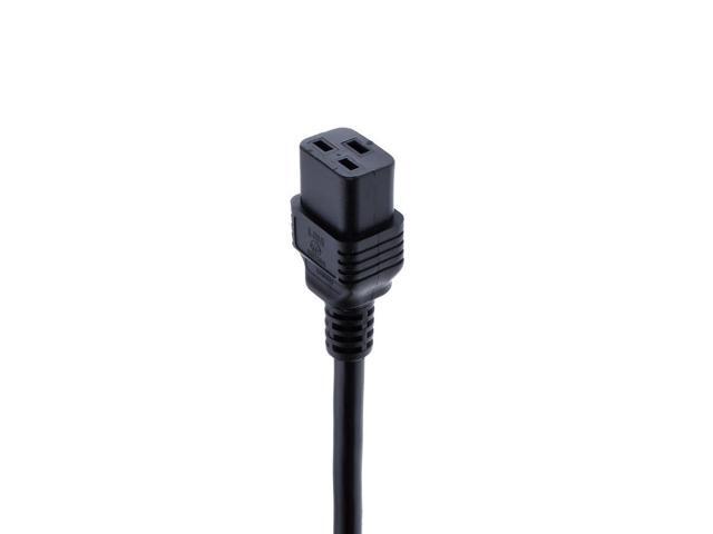 Australia to C19 power cord AS3112 standard 3 pin plug to IEC C19 with H05VV-F 2.5mm black, compatible with APC AP9897 15A(3... 