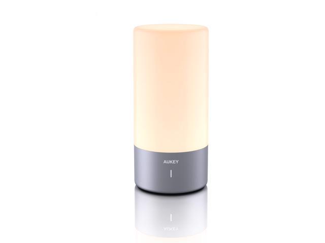 Led Touch Bedside Table Lamp USB Touch Control Smart Table Night Light Upgraded USB Rechargeable Dimmable RGB Color Changing Bedside Light Warm White Table Light for Bedroom Party Office Camping 