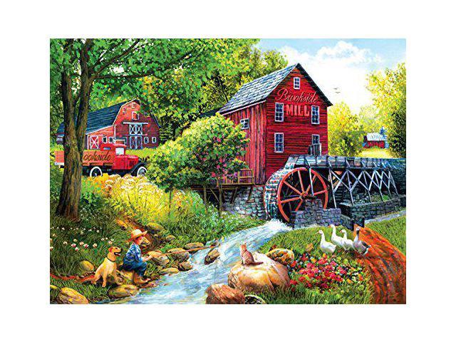 Playing Hookey at The Mill 1000pc Jigsaw Puzzle by SunsOut for sale online 
